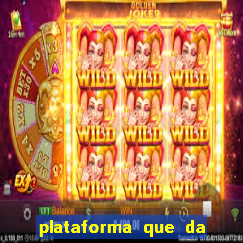 plataforma que da 30 reais para jogar